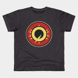 Superhero Graphic Logo - Vintage Retro Aesthetic Kids T-Shirt